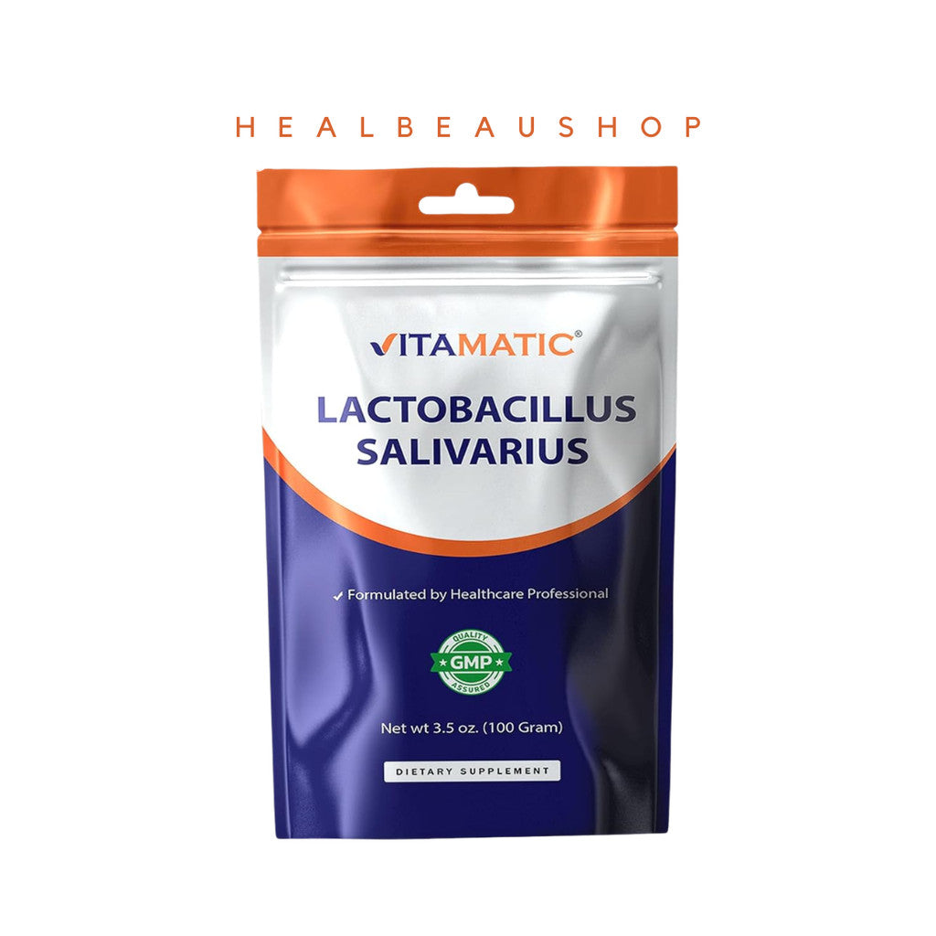 Vitamatic Lactobacillus Salivarius 2 Billion CFU & 10 Billion Complex 60 DRCaps