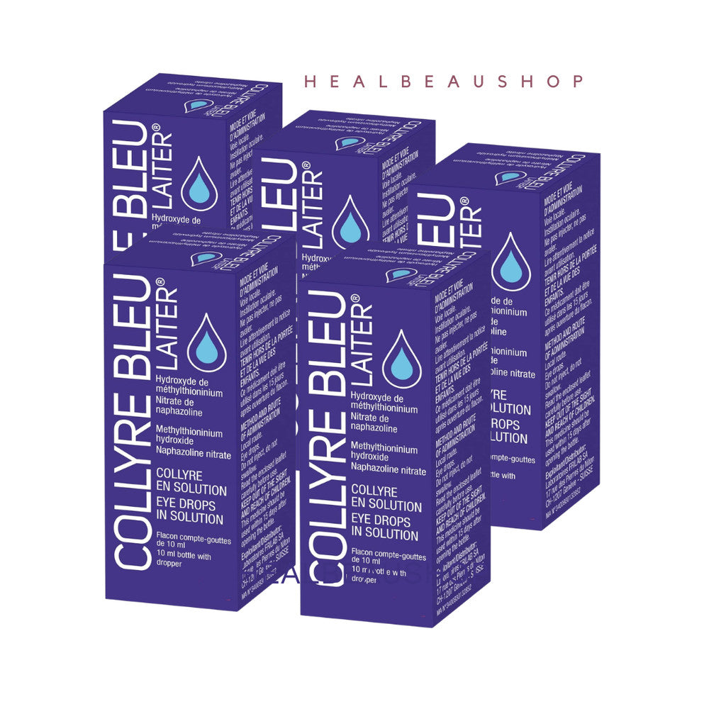 Laiter Collyre Bleu Eye Drops Tetes Mata 10 ml Original dari Perancis