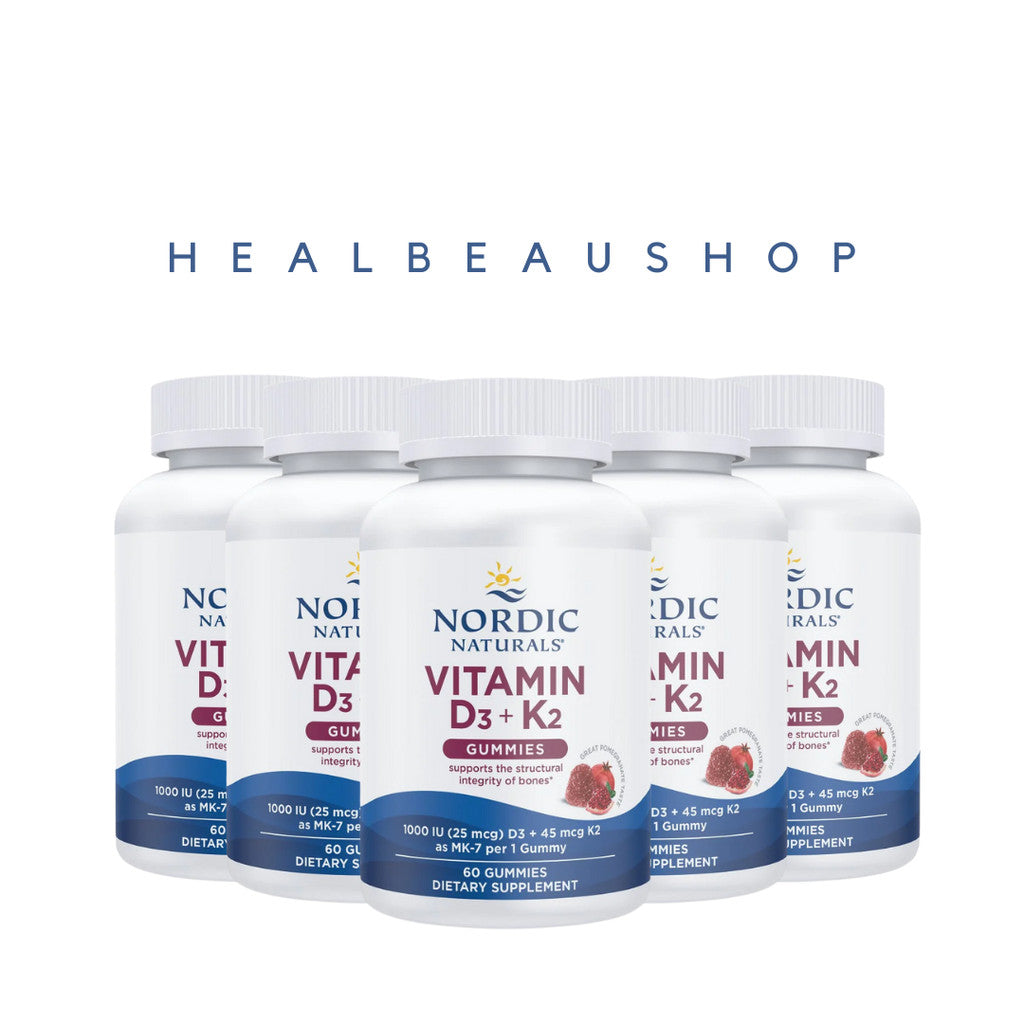 D3 K2 Anak Nordic Naturals 60 Gummies 45mcg (1000iu)
