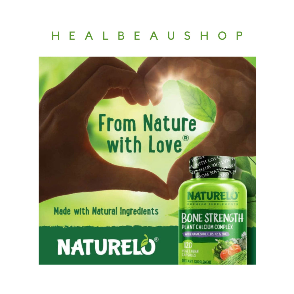 Bone Strength Vitamin Tulang Kalsium Magnesium D3 K2 Zinc Halal Ori US