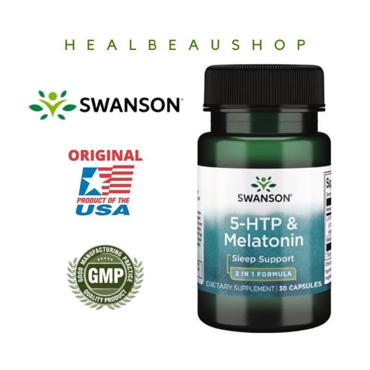Swanson Ultra 5 HTP & Melatonin isi 30 caps Sleep Support