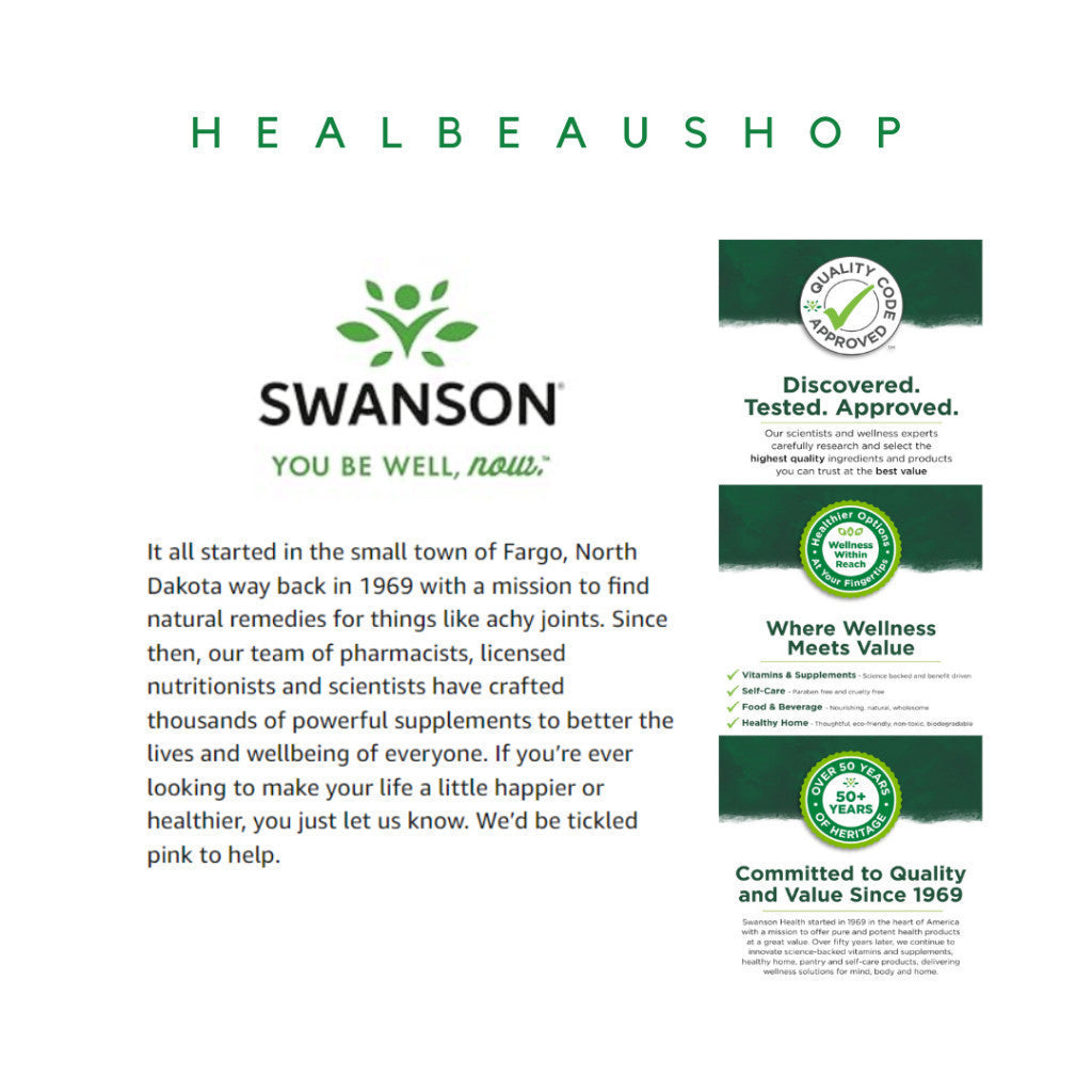 Swanson Melatonin Free Sleep Aid Magnesium Glycinate Theanine 5-HTP 120 caps