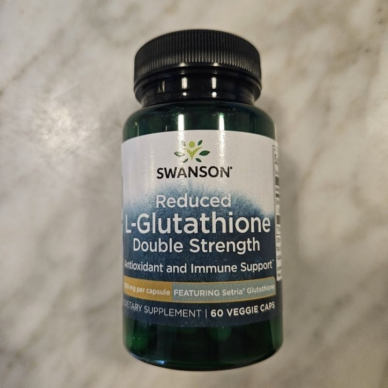 Swanson Setria Japan L-Glutathione 100mg isi 100caps Ori USA
