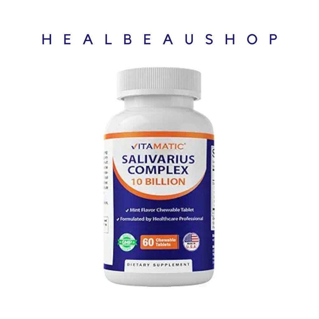 Vitamatic Lactobacillus Salivarius 2 Billion CFU & 10 Billion Complex 60 DRCaps