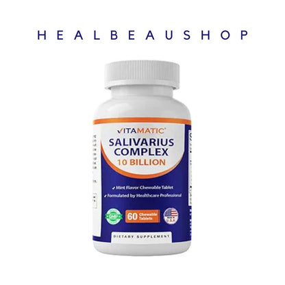 Vitamatic Lactobacillus Salivarius 2 Billion CFU & 10 Billion Complex 60 DRCaps