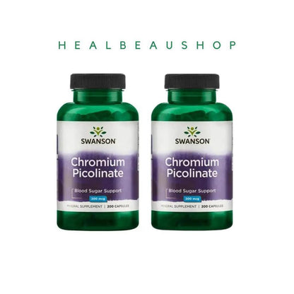 Swanson Chromium Picolinate 200mcg Original USA