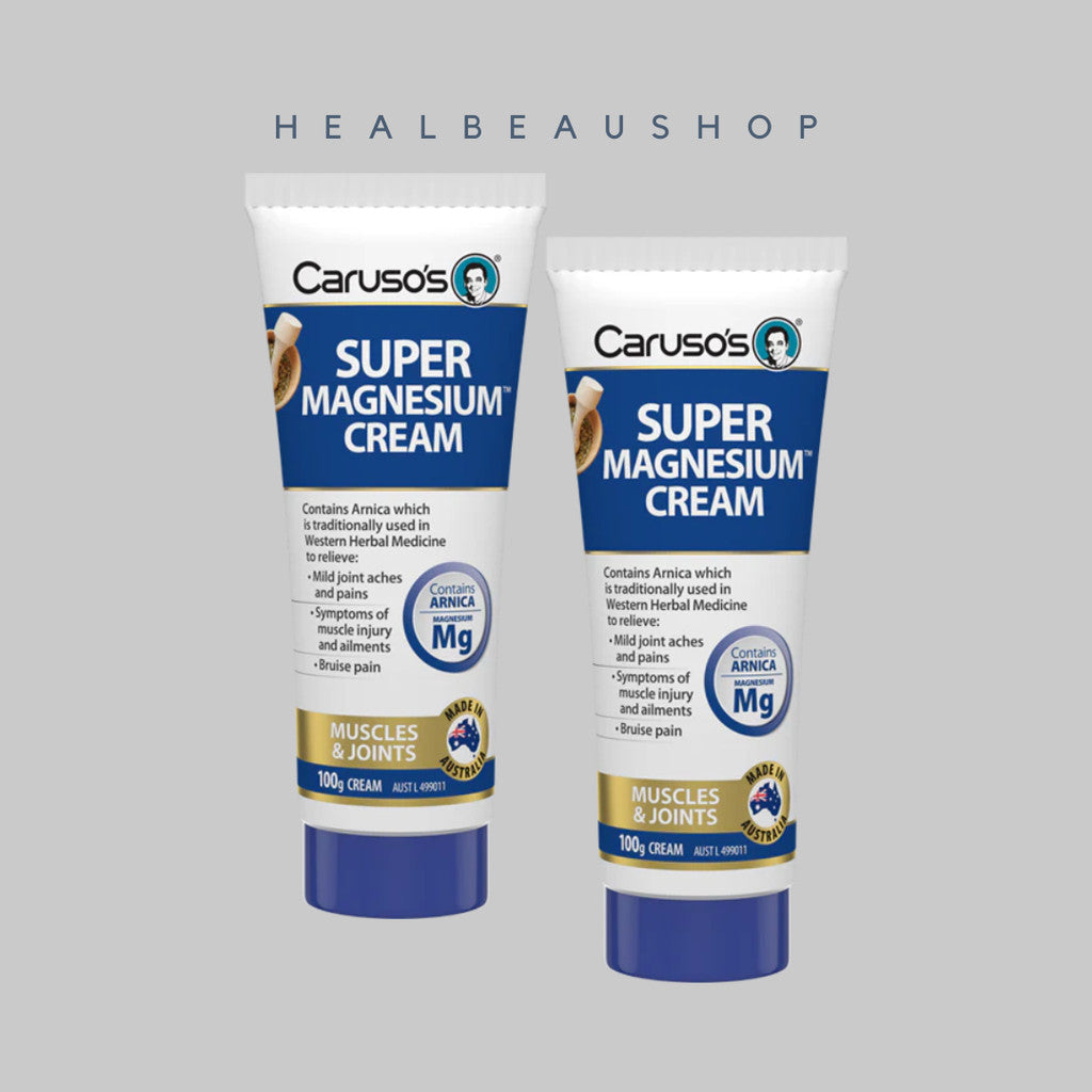 Caruso's Super Magnesium Cream Pereda Nyeri Artritis Otot Sendi Ori AS