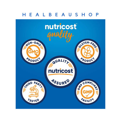Nutricost L-Carnitine Tartrate 120caps / 240 mg 1000mg  Metabolisme Recovery Mscle Pain