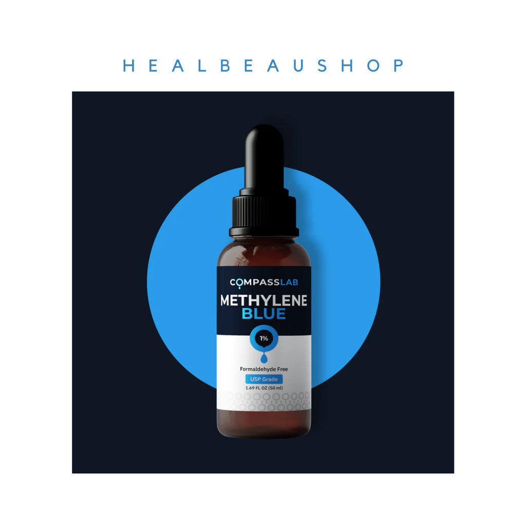 Methylene Blue 1% 50ml USP grade Vitamin Otak
