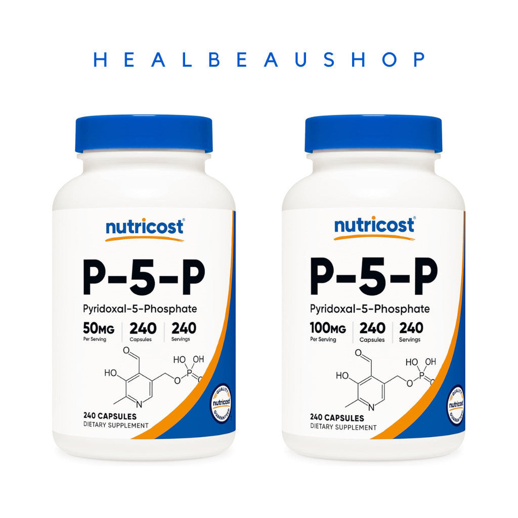 Nutricost P-5-P Pyridoxal-5-Phosphate 50mg  240caps