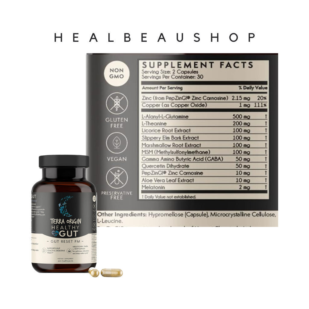 Terra Origin Healthy | Healthy Gut 30tab|60caps|90caps