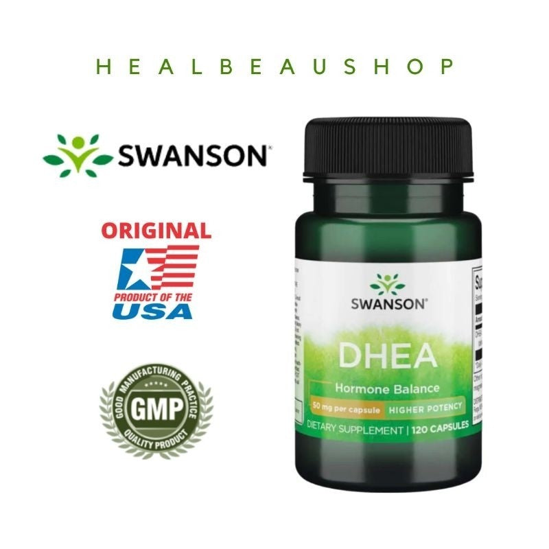Swanson DHEA Hormone Balance/Keseimbangan Hormon Isi 120 Caps
