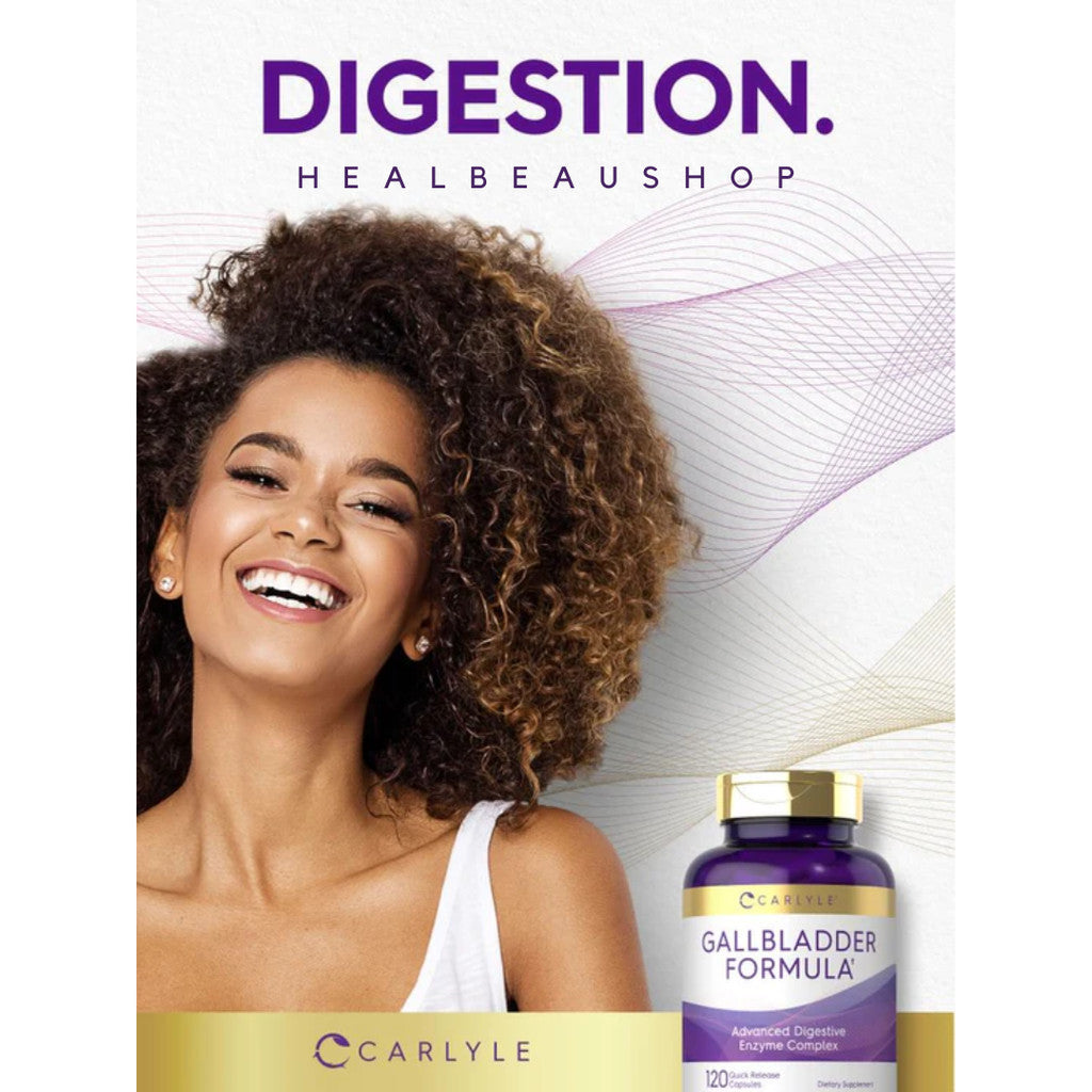 Carlyle Gallbladder Formula 120caps Digestive Enzyme untuk Kantung Empedu