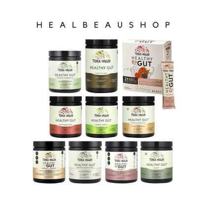 Terra Origin Healthy Gut Powder Kesehatan Pencernaan Rasa Peach banana