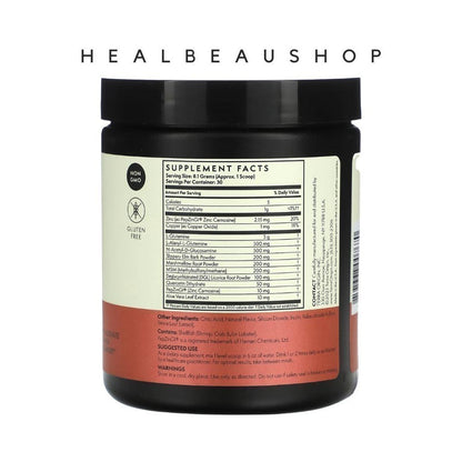 Terra Origin Healthy Gut Powder Kesehatan Pencernaan Rasa Peach banana
