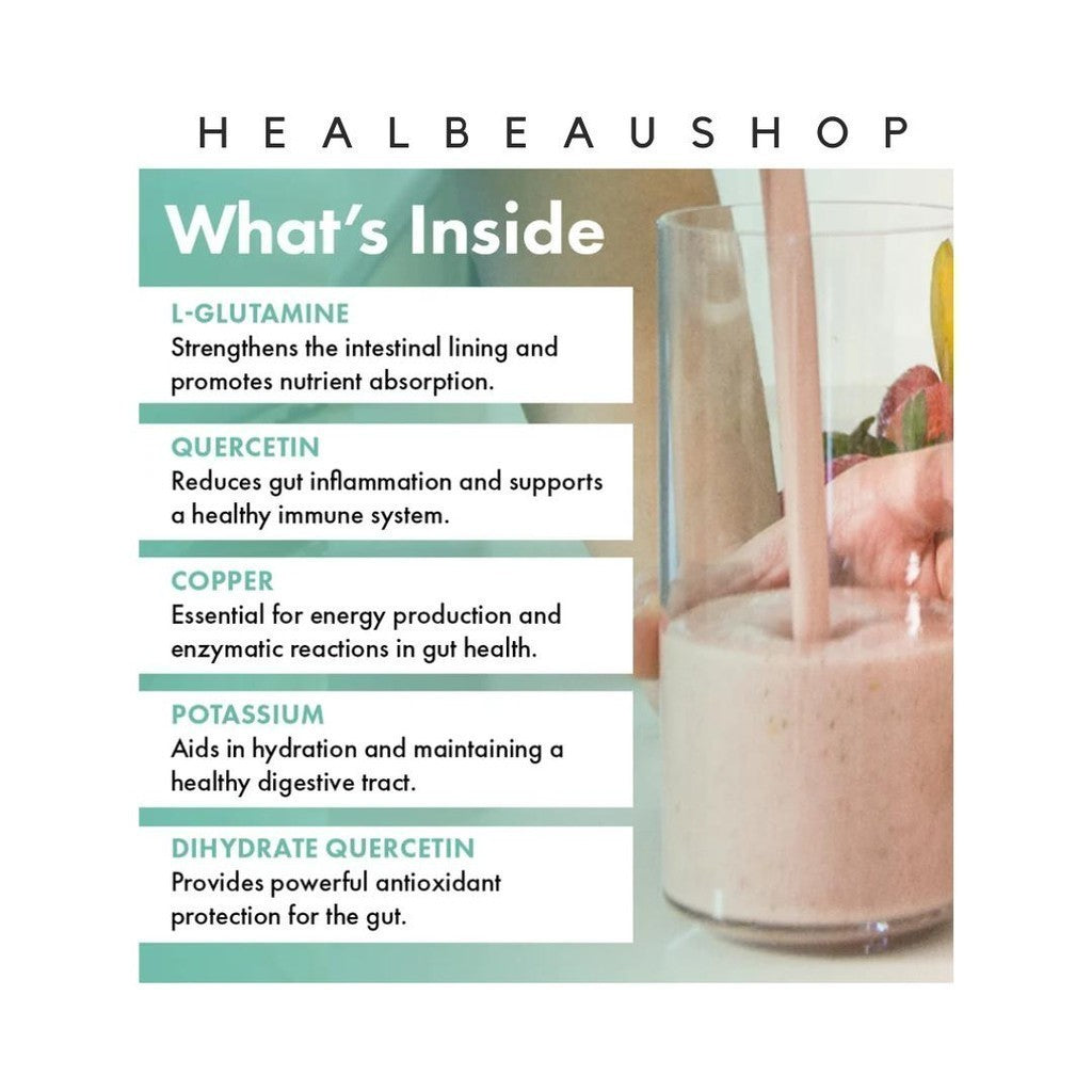 Terra Origin Healthy Gut Powder Kesehatan Pencernaan Rasa Peach banana