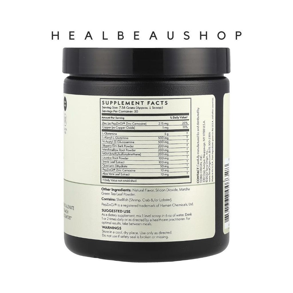 Terra Origin Healthy Gut Powder Kesehatan Pencernaan Rasa Peach banana