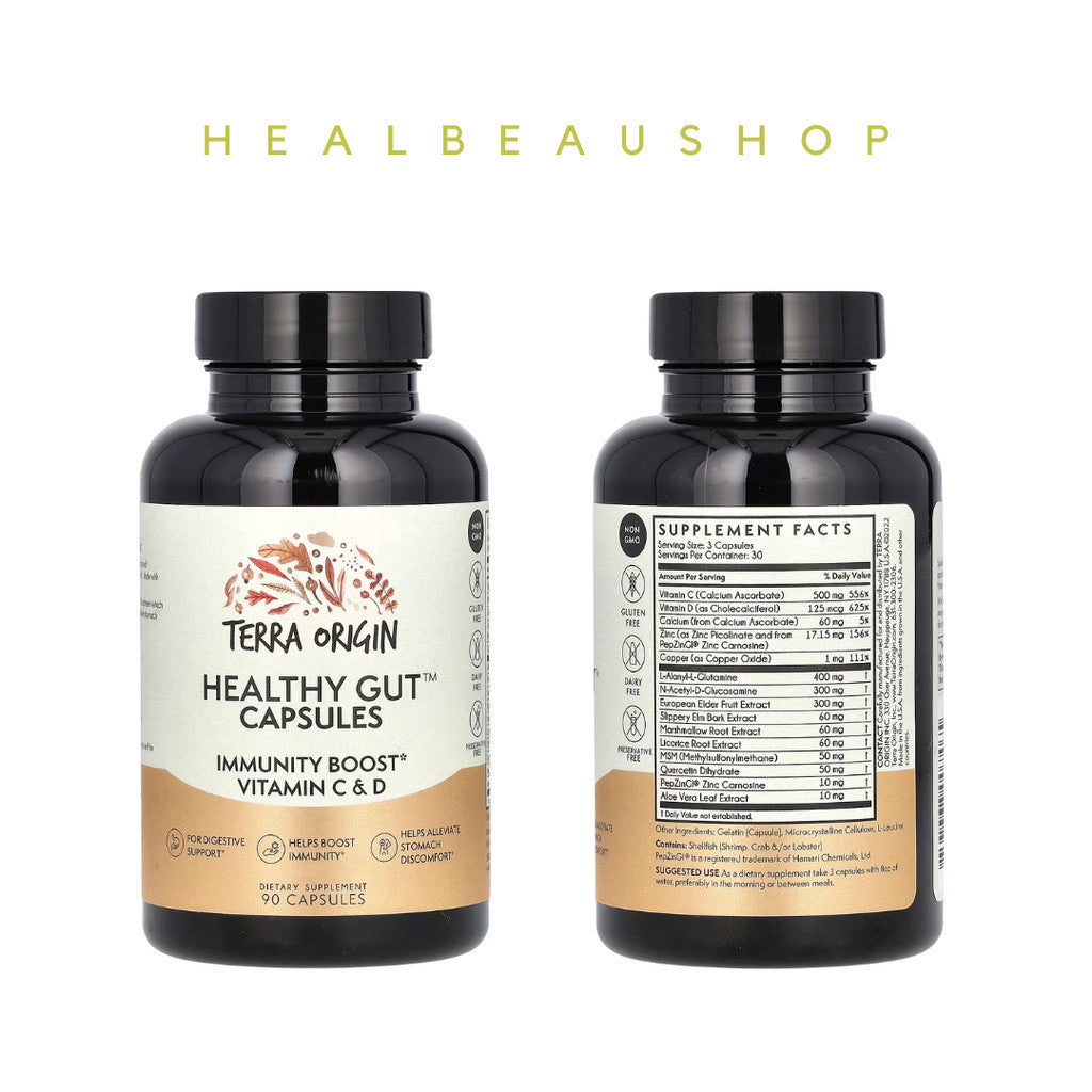 Terra Origin Healthy | Healthy Gut 30tab|60caps|90caps