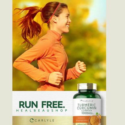 Carlyle Turmeric Curcumin Complex 1000mg|3000mg Anti Radang,Anti Inflamasi