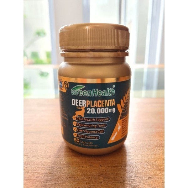 Deer Placenta Green Health 20.000mg Isi 60 Kapsul