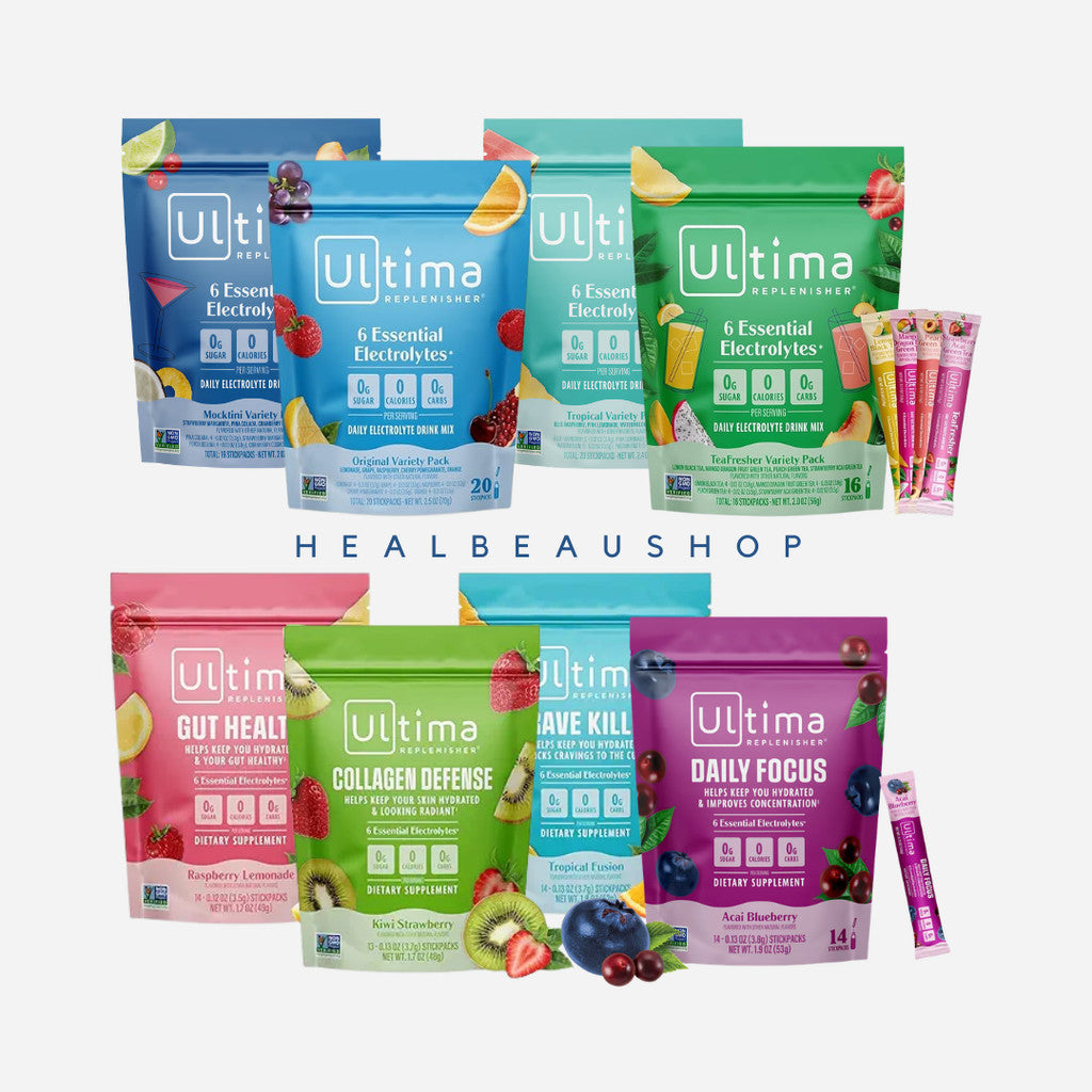 Ultima Electrolytes ORIGINAL Sodium Potasium Magnesium Zinc Vitamin C Ori USA