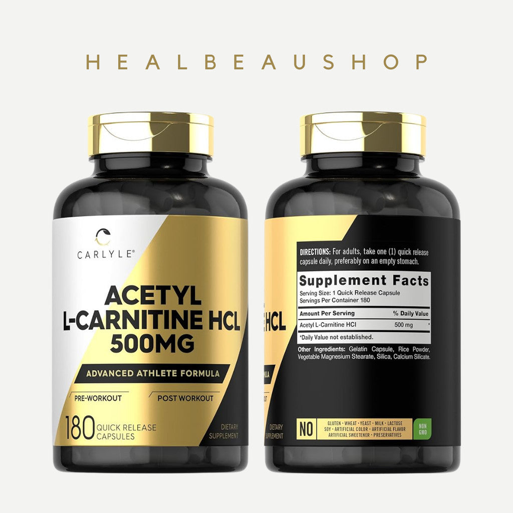 Carlyle NAC Plus HCL 1000mg Detox Antioksidan & Meningkatkan Metabolisme Tubuh