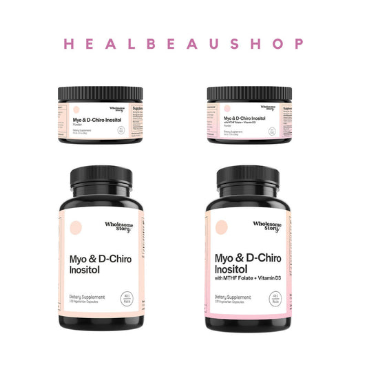 Wholesome Story Myo D-Chiro & Inositol 40:1 2050mg MTHF 2550mg D3 Folate