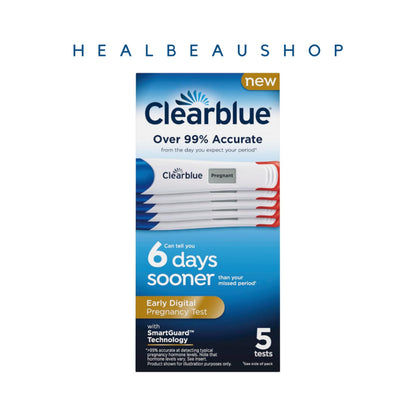 #1 Best Seller Clear Blue 6 Days Sooner Alat Tes Kehamilan 99% Akurasi Deteksi DIni