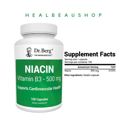 Dr. Berg Natural B1 Allithiamine B3 Niacin B12 Methylcobalamin B Complex