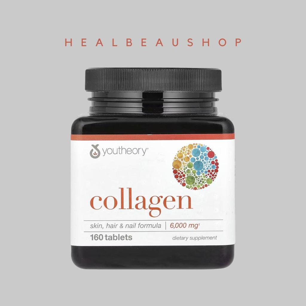 Collagen 6000mg Hair Skin Nail 160caps Ori USA