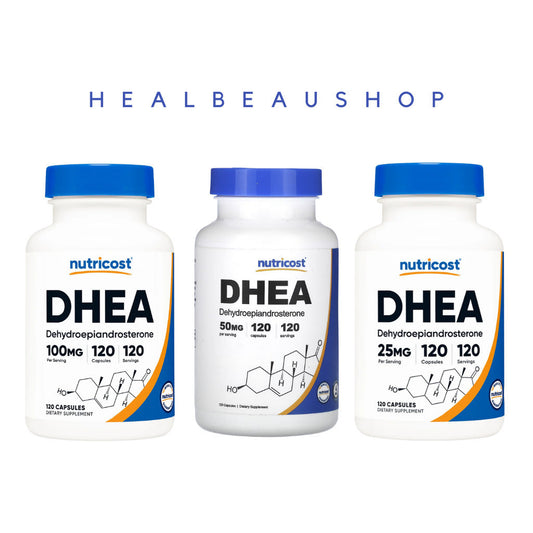 Nutricost Dhea 25 50 100 isi 120 caps  Keseimbangan Hormon Dan Anti aging