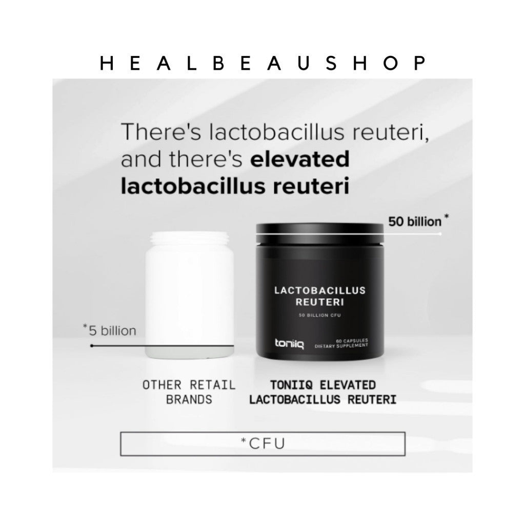 Toniiq Probiotic 200billion 30strain Lactobacillus Reuteri 50billion 60caps