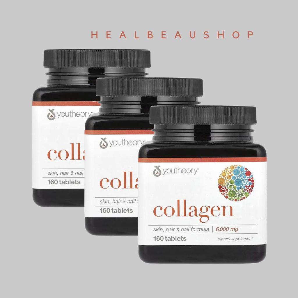 Collagen 6000mg Hair Skin Nail 160caps Ori USA