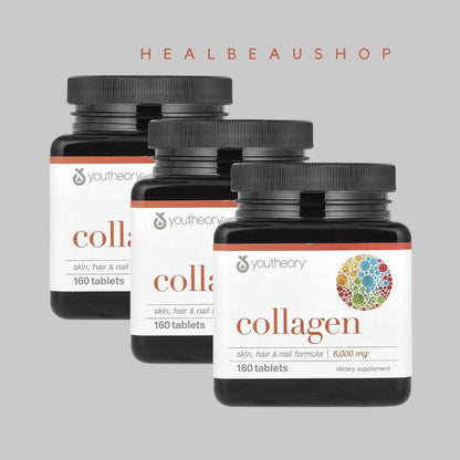 Collagen 6000mg Hair Skin Nail 160caps Ori USA