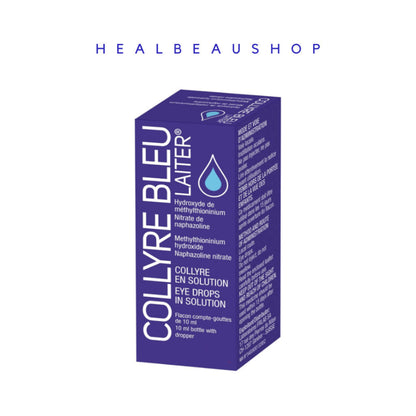 Laiter Collyre Bleu Eye Drops Tetes Mata 10 ml Original dari Perancis