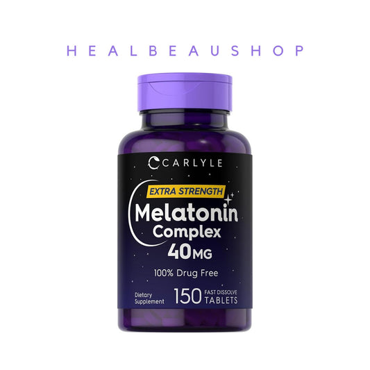 Carlyle Melatonin 40 Mg Complex Suplemen Insomnia Depresi Gelisah